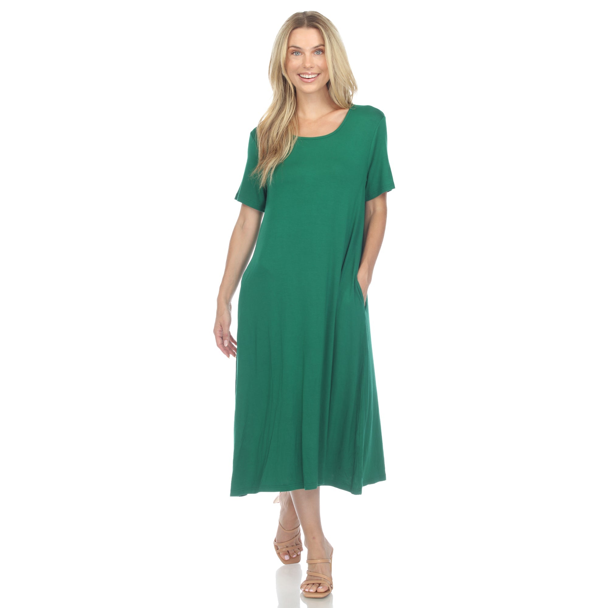 shortsleeve midi dress Short Sleeve Midi Dress – Dressbarn
