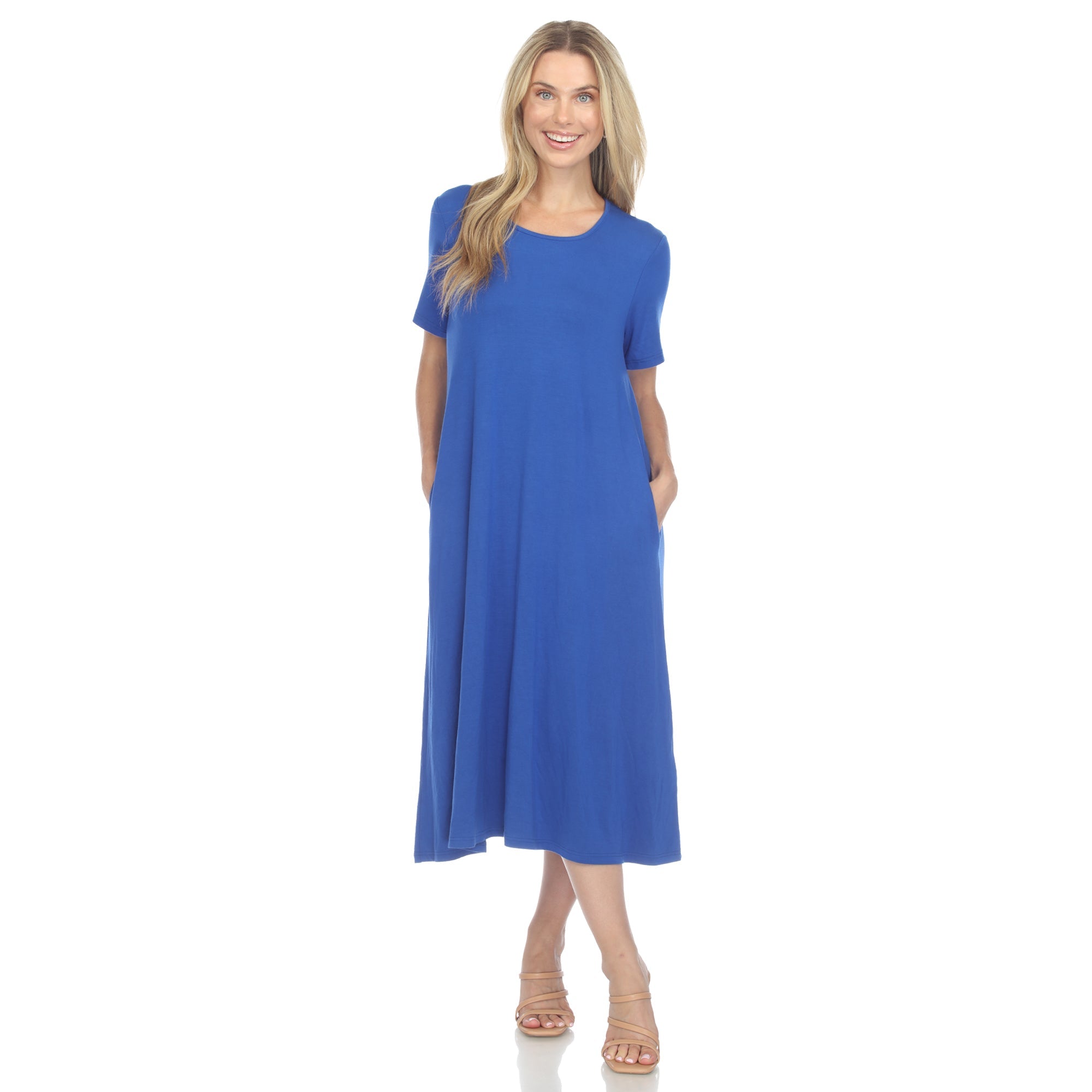 Short Sleeve Midi Dress – Dressbarn