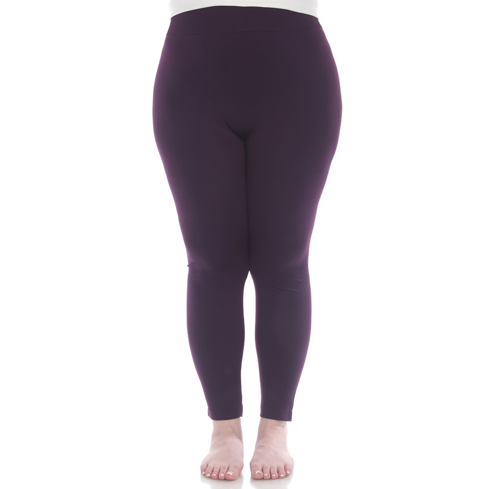 Women's Super-Stretch Solid Leggings - Plus - DressbarnLeggings