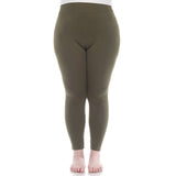 Women's Super-Stretch Solid Leggings - Plus - DressbarnLeggings