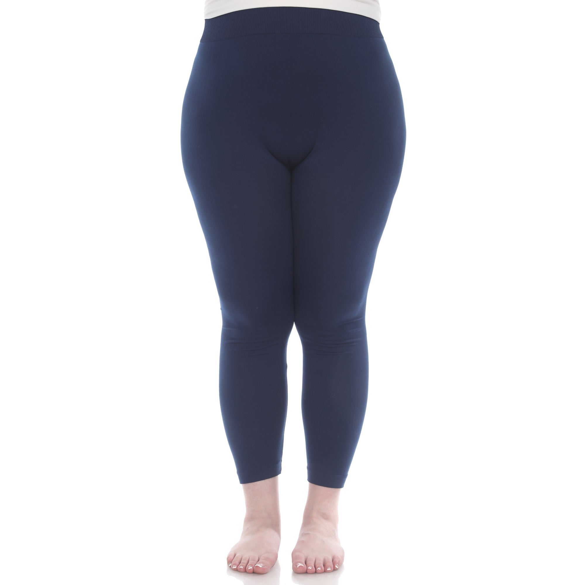 Women's Super-Stretch Solid Leggings - Plus - DressbarnLeggings