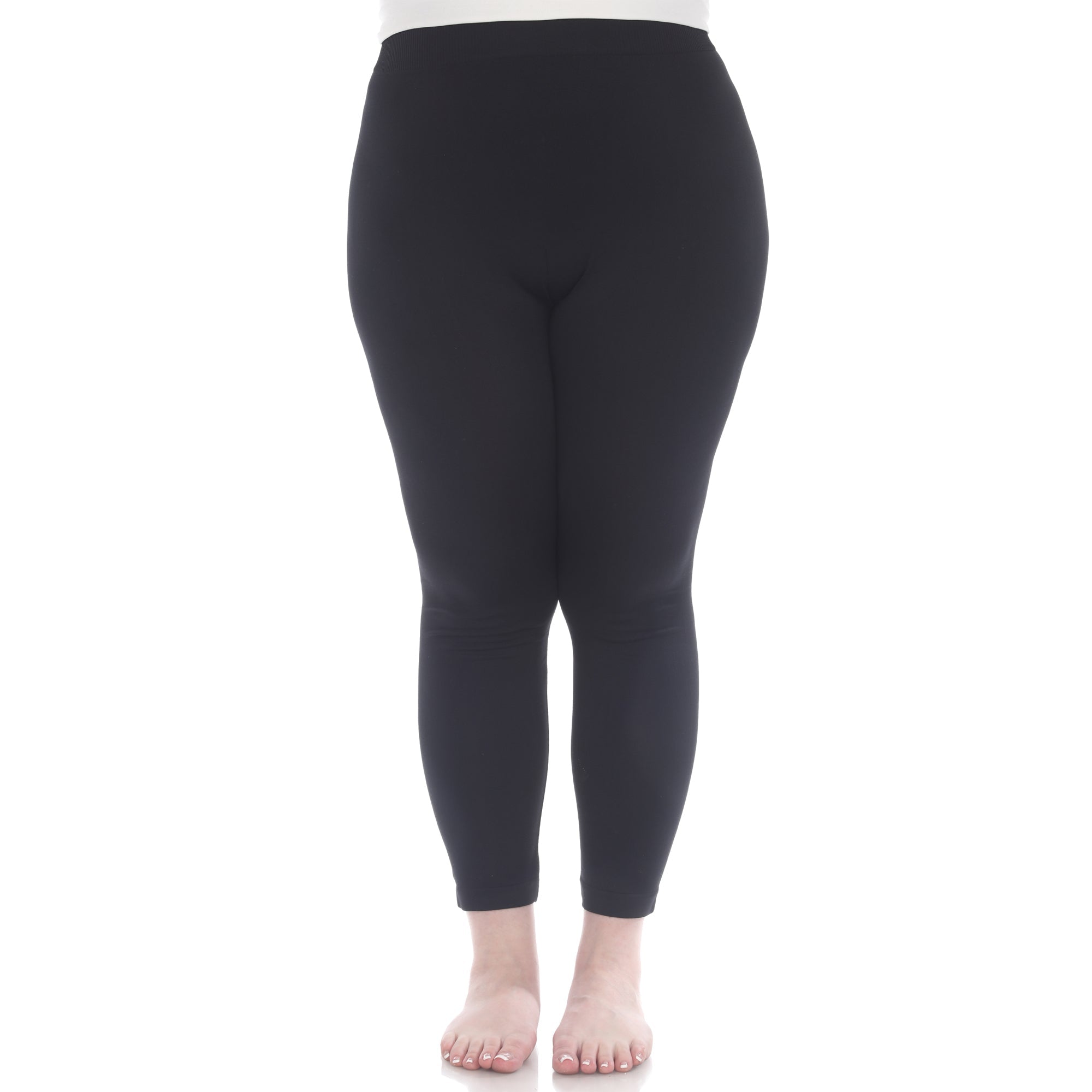Women's Super-Stretch Solid Leggings - Plus - DressbarnLeggings