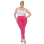 Women's Super-Stretch Solid Leggings - Plus - DressbarnLeggings