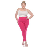 Women's Super-Stretch Solid Leggings - Plus - DressbarnLeggings