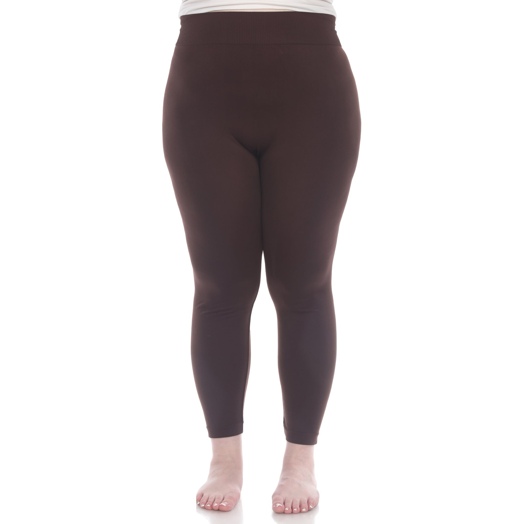 Women's Super-Stretch Solid Leggings - Plus - DressbarnLeggings