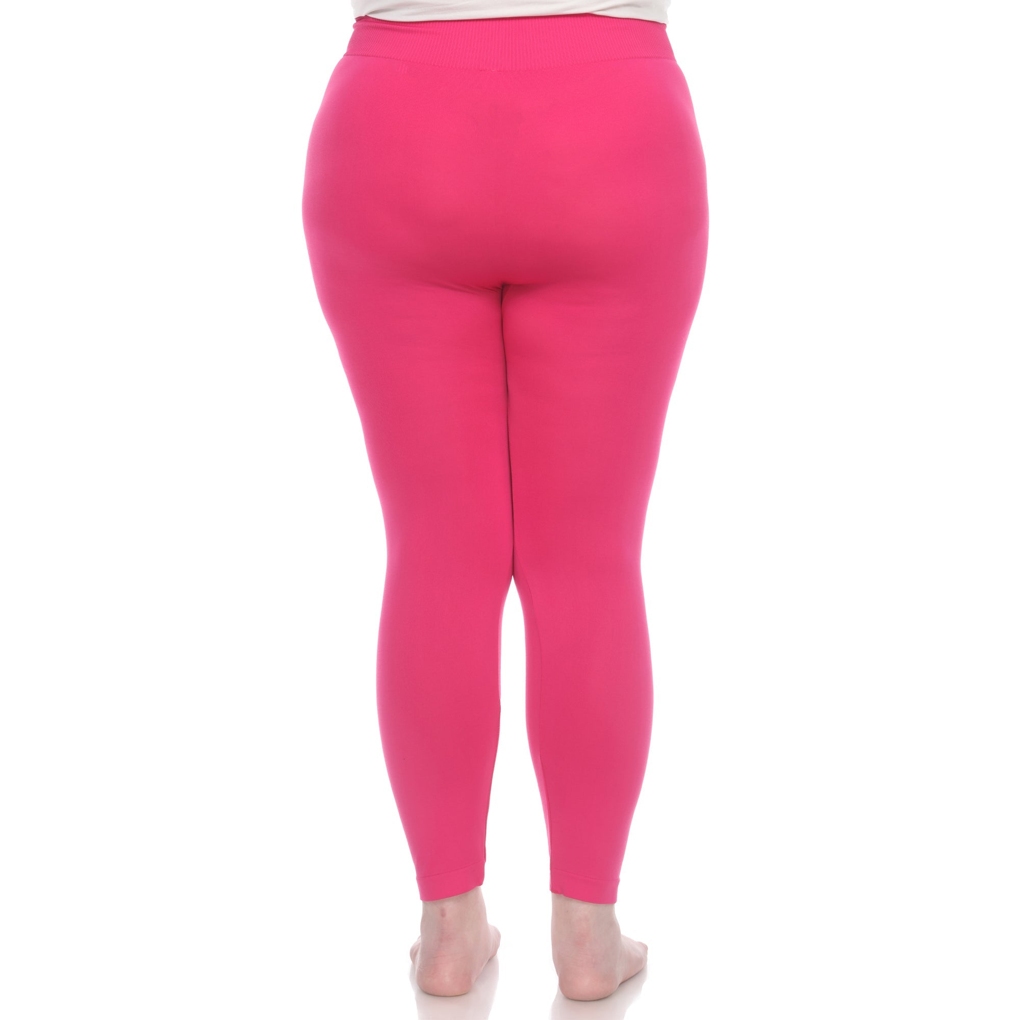Women's Super-Stretch Solid Leggings - Plus - DressbarnLeggings