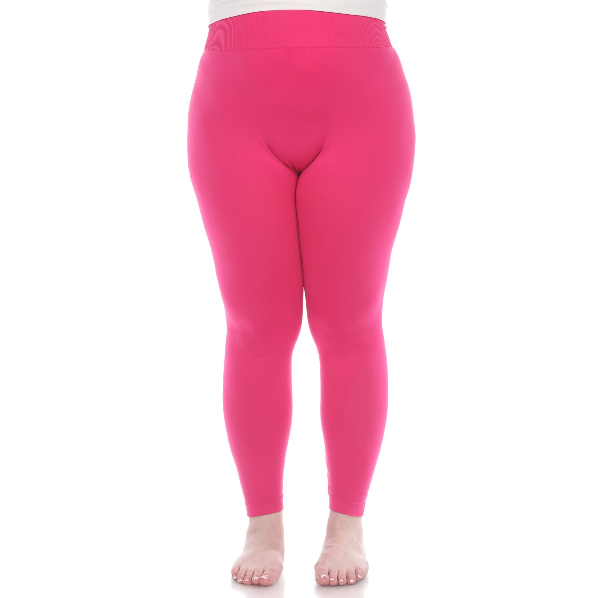Women's Super-Stretch Solid Leggings - Plus - DressbarnLeggings