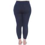Women's Super-Stretch Solid Leggings - Plus - DressbarnLeggings