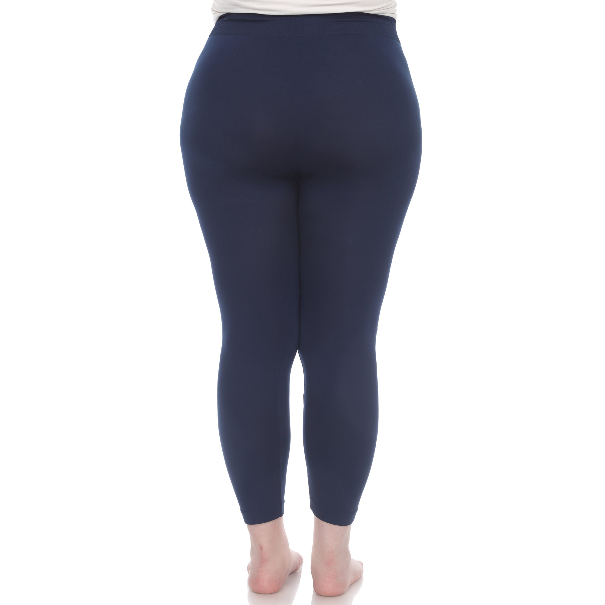 Women's Super-Stretch Solid Leggings - Plus - DressbarnLeggings