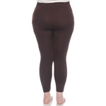 Women's Super-Stretch Solid Leggings - Plus - DressbarnLeggings