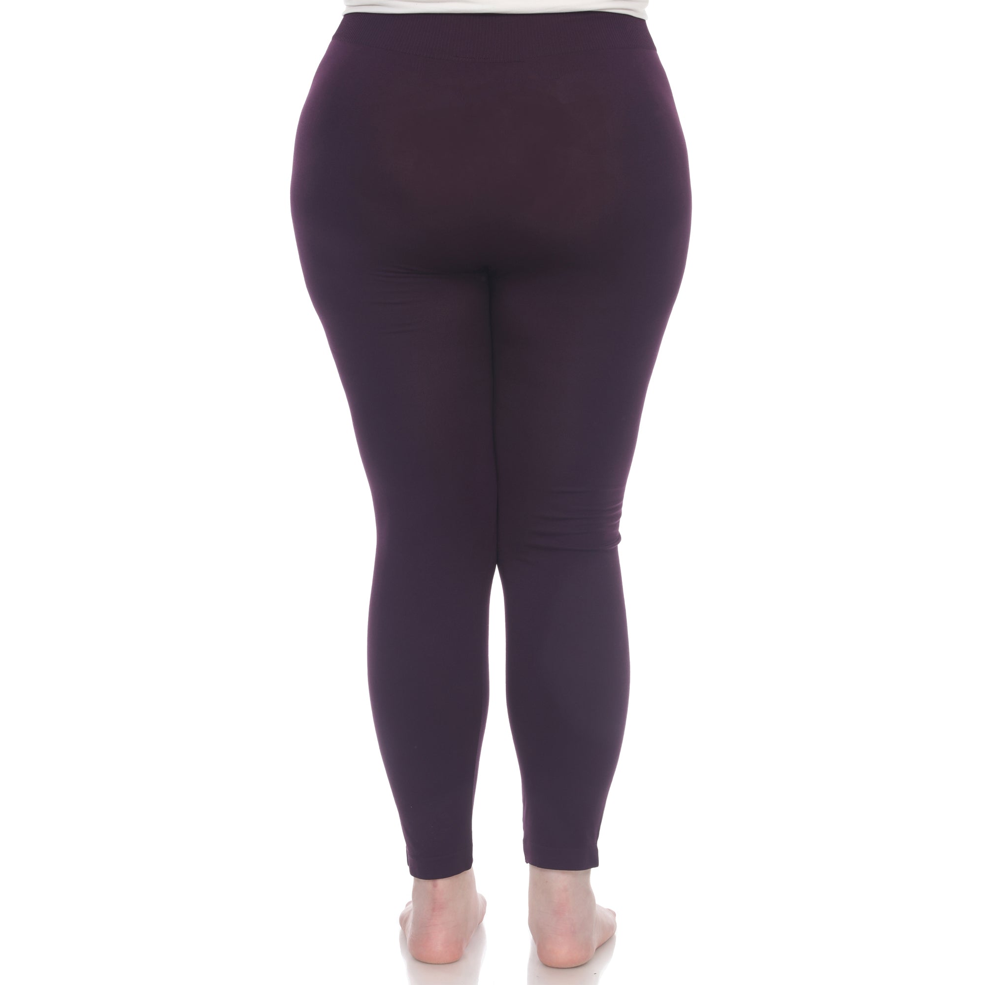 Women's Super-Stretch Solid Leggings - Plus - DressbarnLeggings