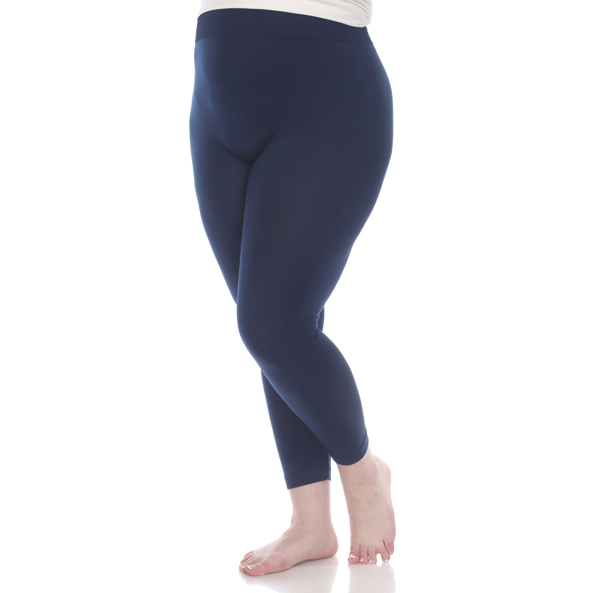 Women's Super-Stretch Solid Leggings - Plus - DressbarnLeggings