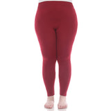 Women's Super-Stretch Solid Leggings - Plus - DressbarnLeggings