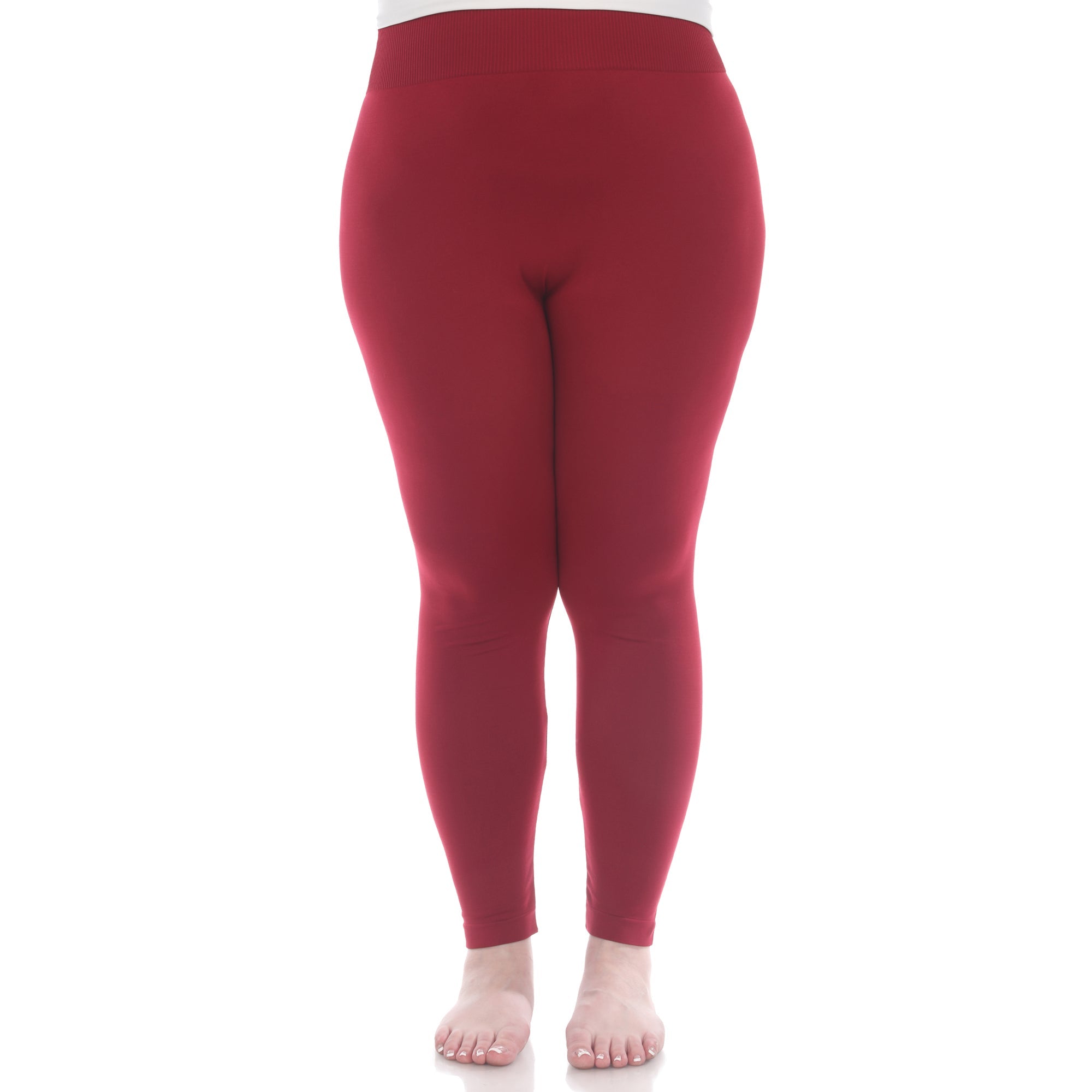 Women's Super-Stretch Solid Leggings - Plus - DressbarnLeggings