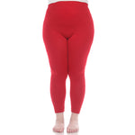 Women's Super-Stretch Solid Leggings - Plus - DressbarnLeggings