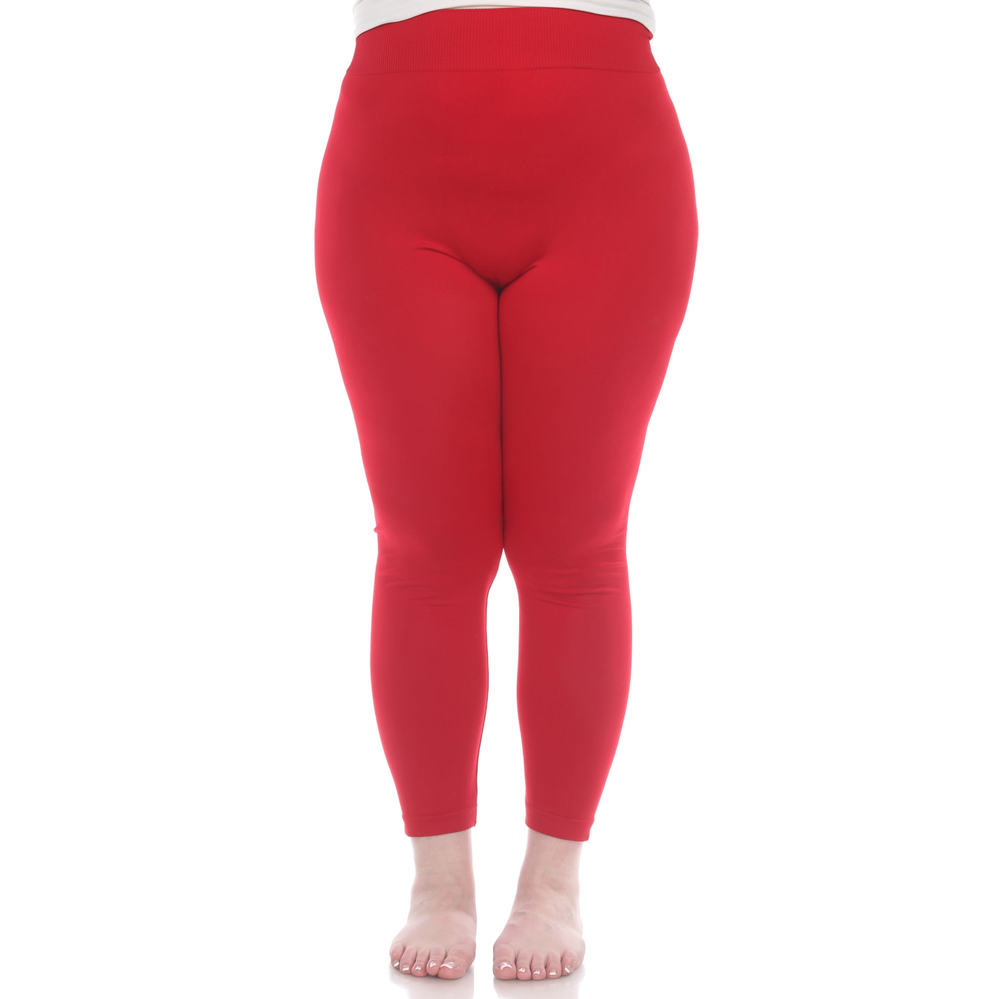 Women's Super-Stretch Solid Leggings - Plus - DressbarnLeggings