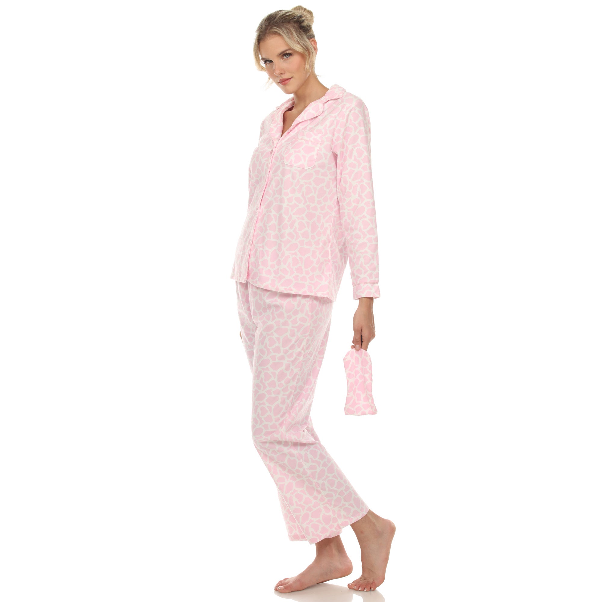 Women's Three-Piece Pajama Set - DressbarnLounge Sets