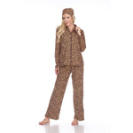 Women's Three-Piece Pajama Set - DressbarnLounge Sets