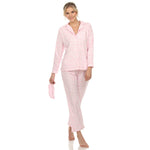 Women's Three-Piece Pajama Set - DressbarnLounge Sets