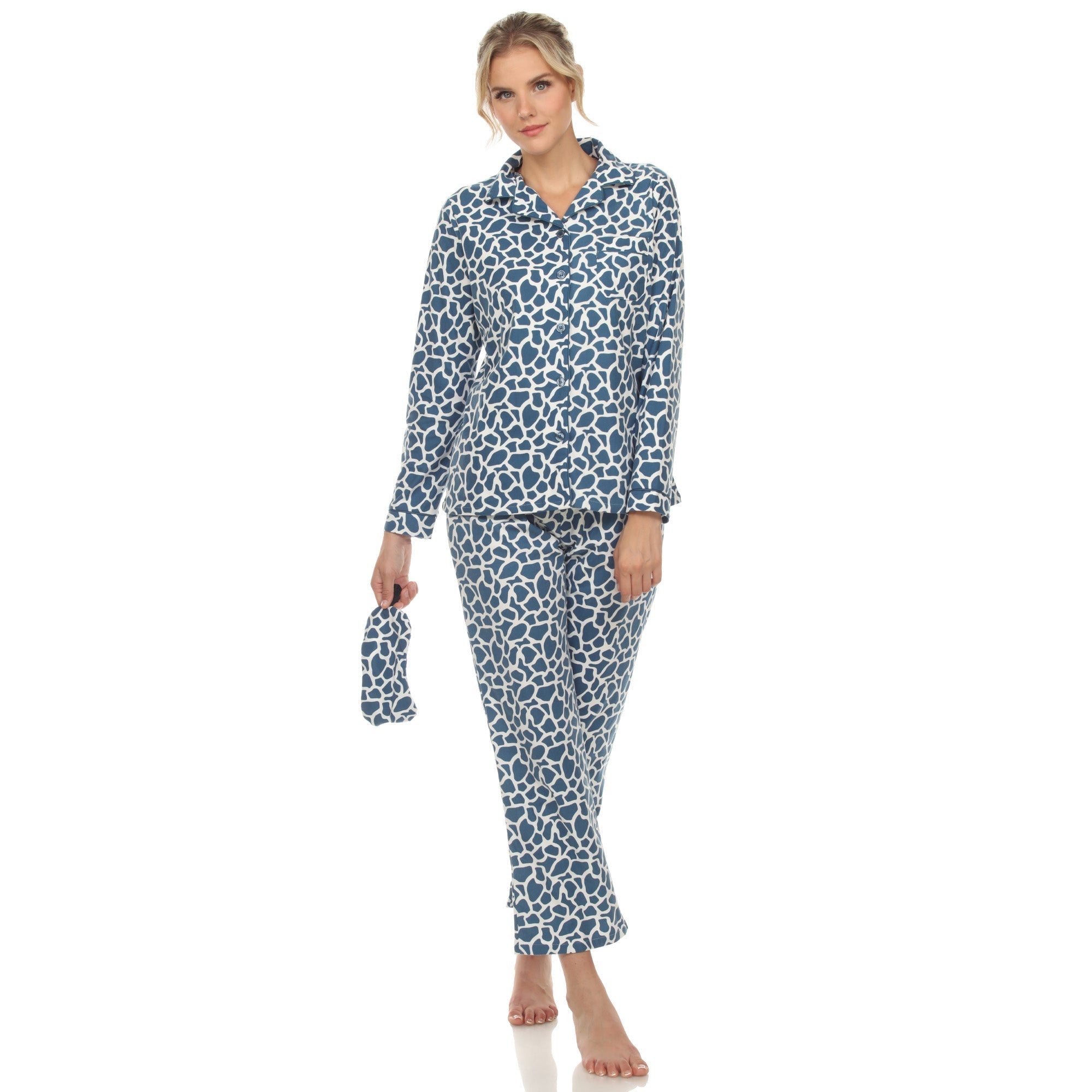 Women's Three-Piece Pajama Set - DressbarnLounge Sets