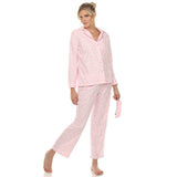 Women's Three-Piece Pajama Set - DressbarnLounge Sets