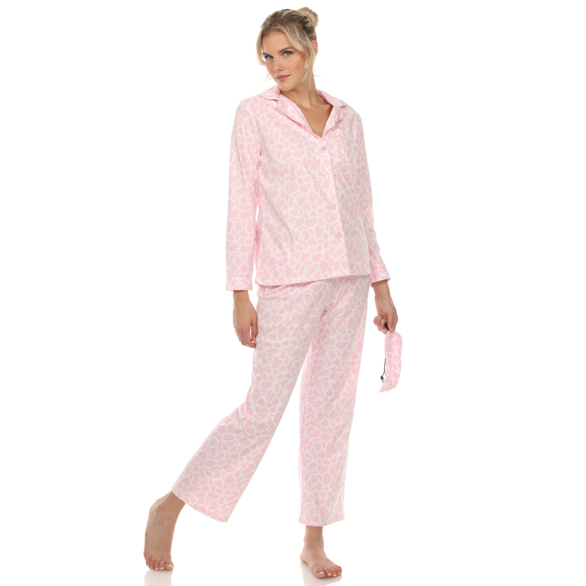 Women's Three-Piece Pajama Set - DressbarnLounge Sets