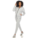 Women's Two Piece Fleece Sweatsuit Set - DressbarnOutfit Sets