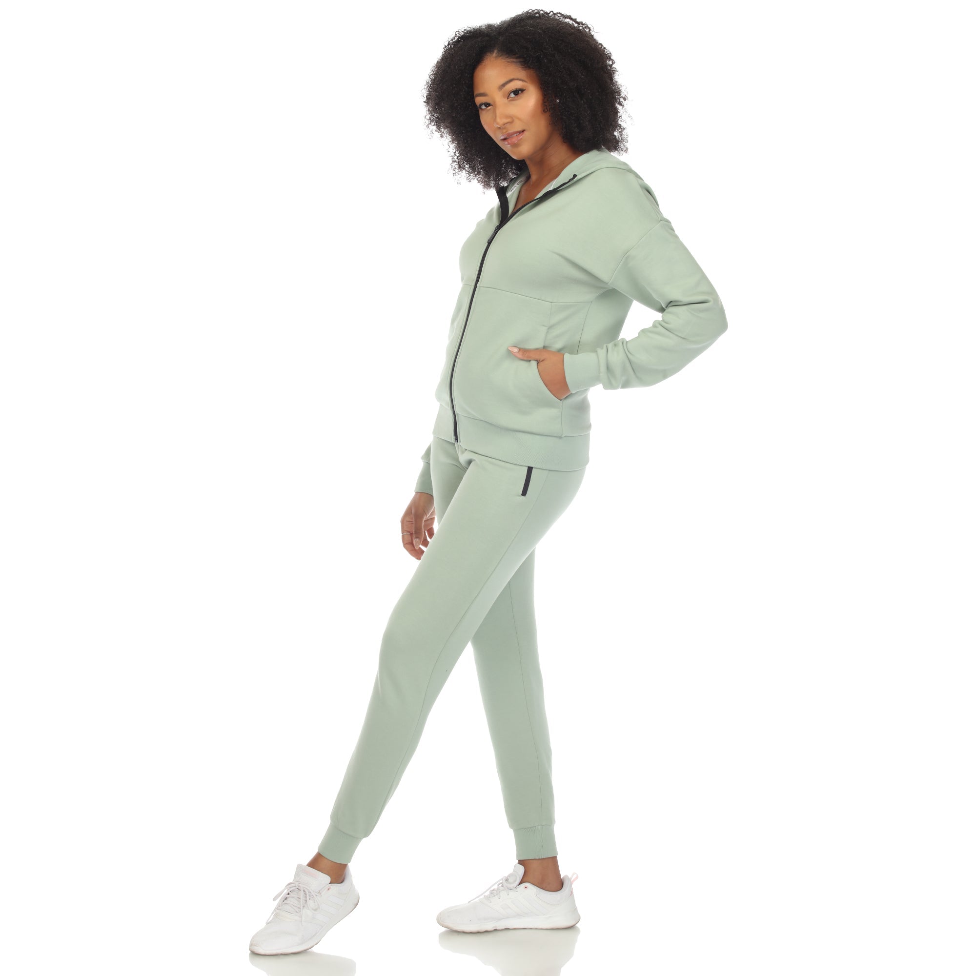 Women's Two Piece Fleece Sweatsuit Set - DressbarnOutfit Sets