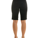 Zac & Rachel Women's Millenium Bermuda Length Short with Functional Pocket and Cuff - DressbarnShorts & Capris